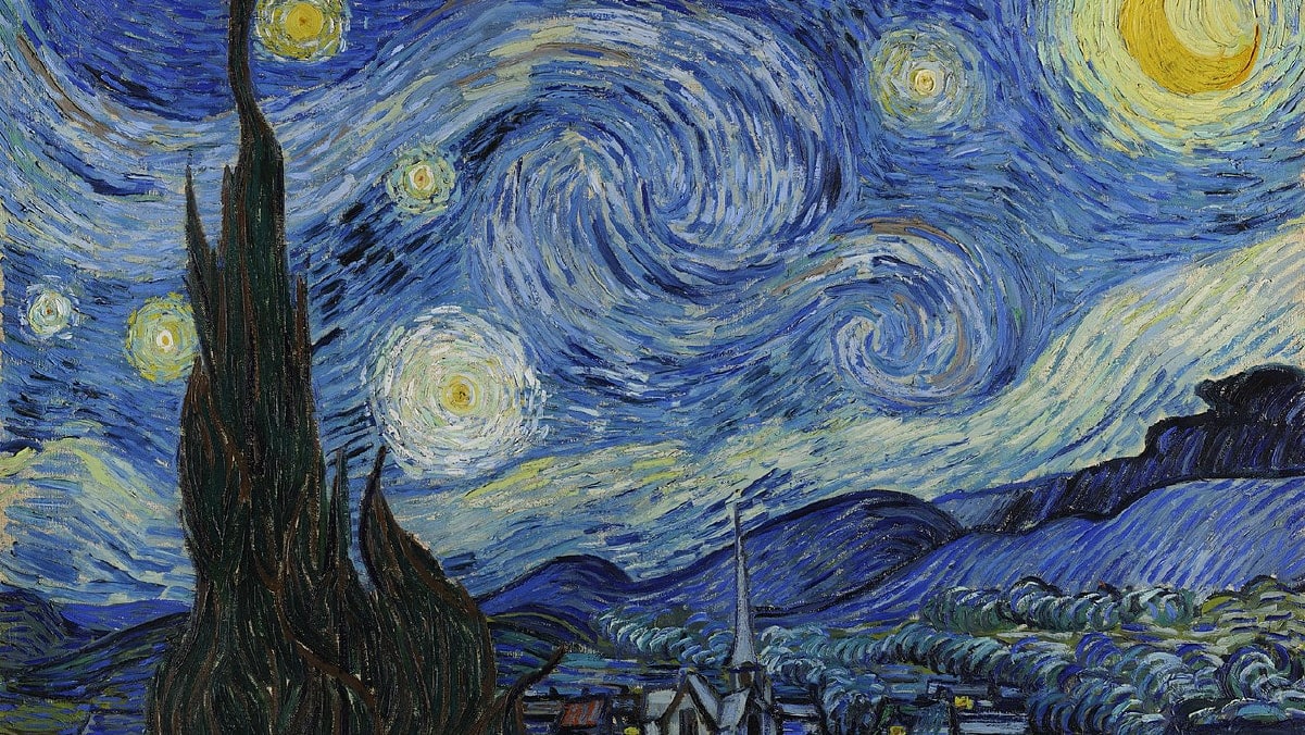 Famous Van Gogh Paintings, Starry Night