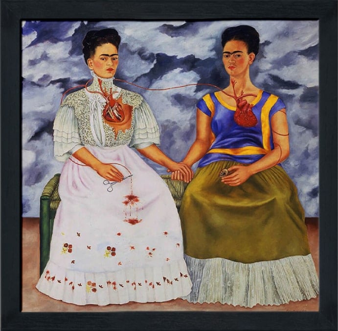 The two Frida Kahlo Paintings
