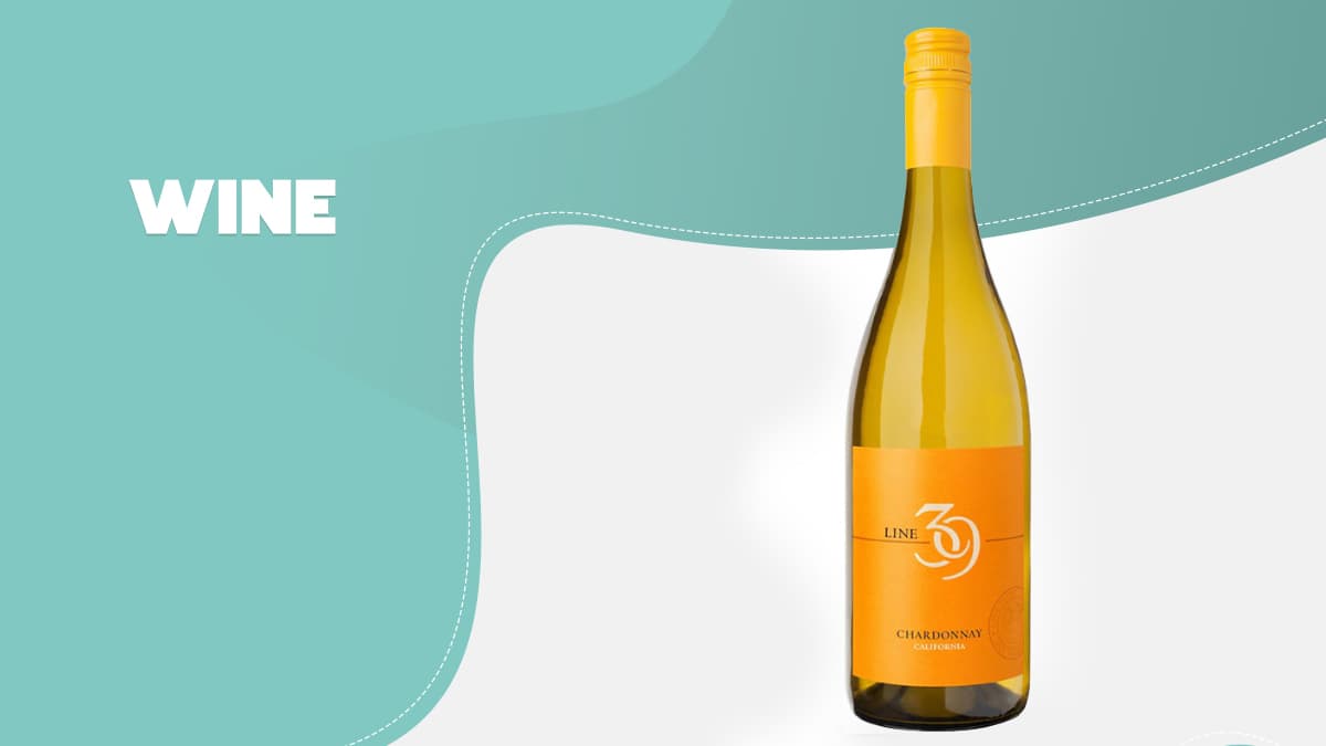 Line 39 Chardonnay wine as a military retirement gift