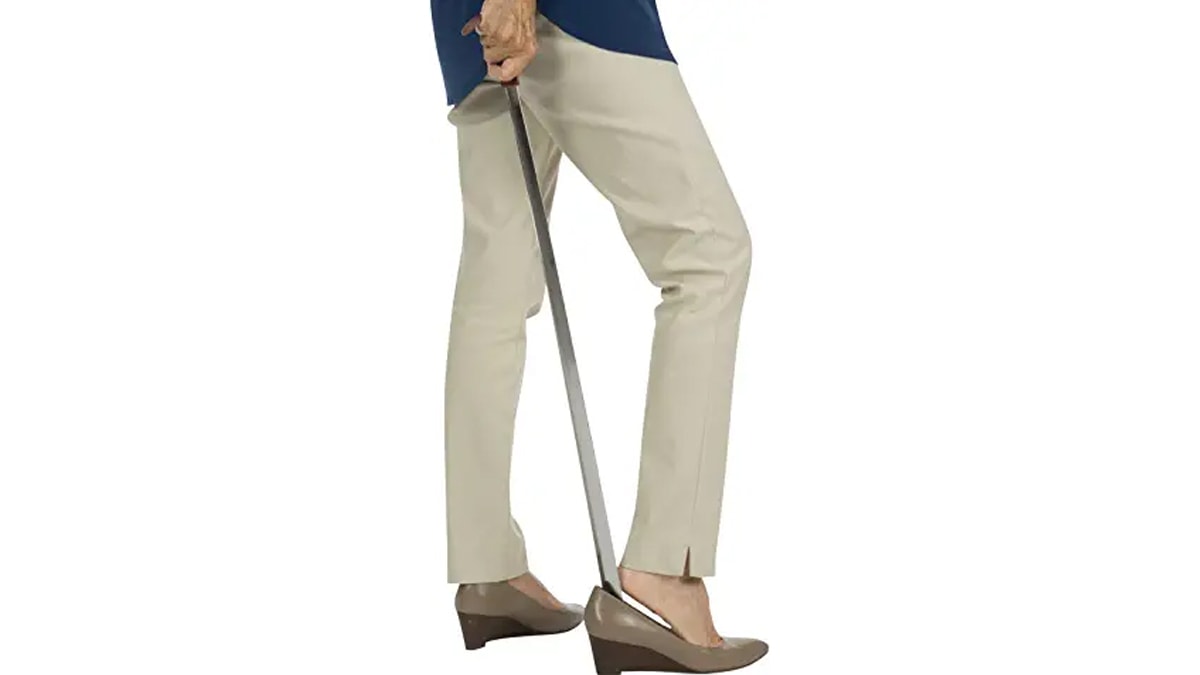 A long handled show horn for your mother.