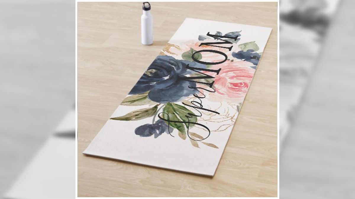 Super mom yoga mat.