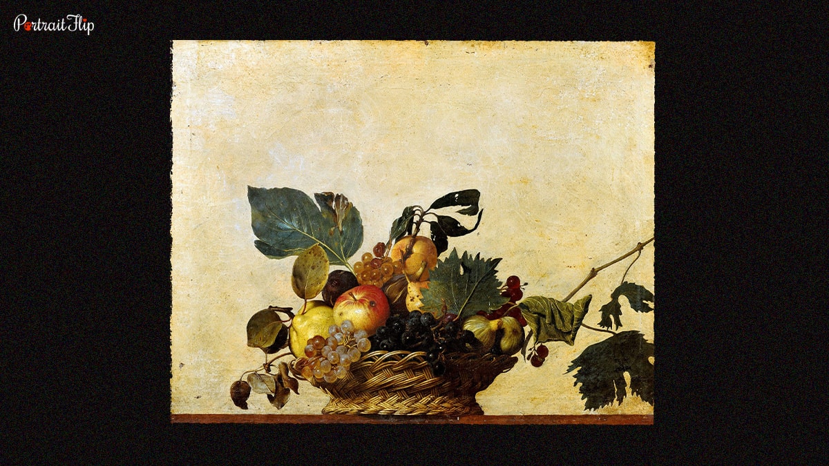 painting by caravaggio basket of fruit