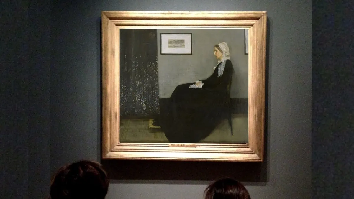 Arrangement In Grey And Black No.1 By James McNeil Whistler is a painting of his mother.