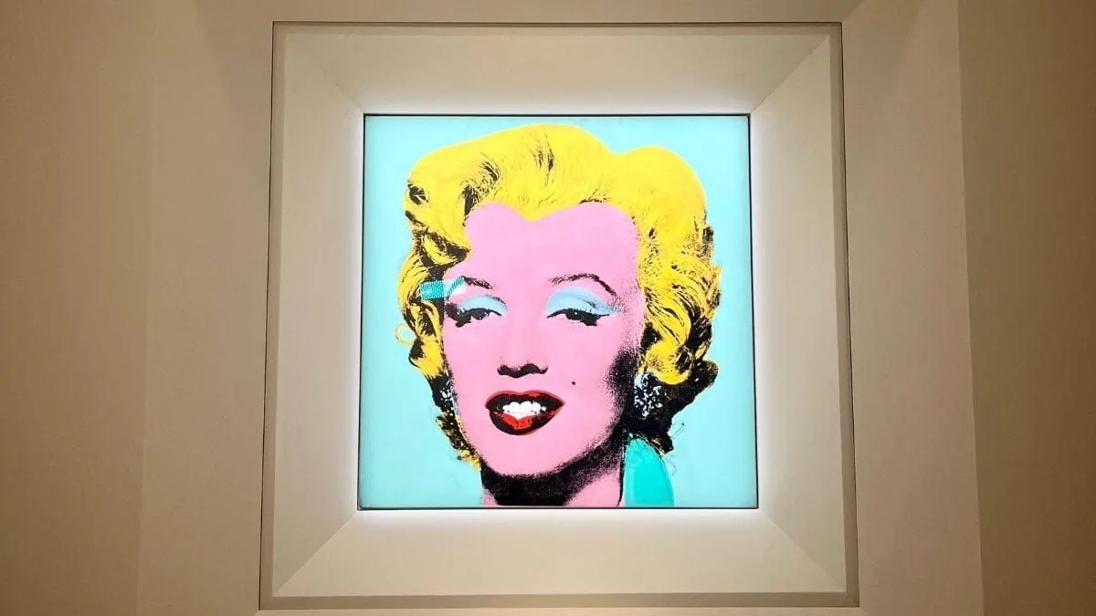 Blue Marilyn by Andy Warhol
