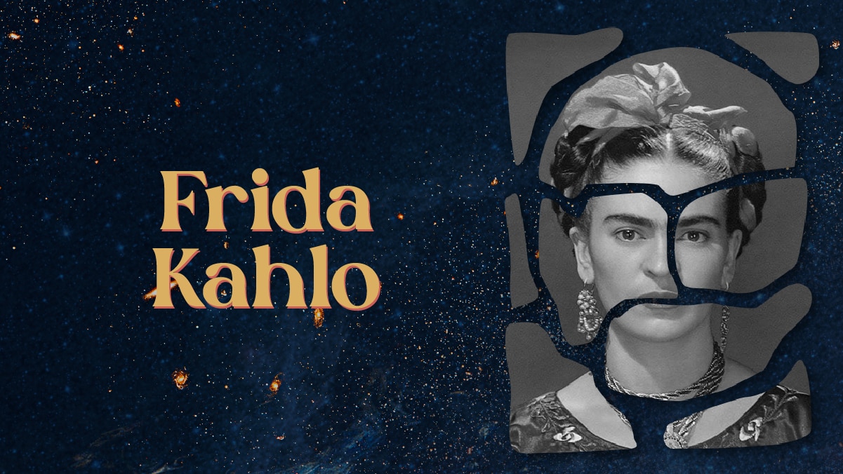 Frida Kahlo, a famous surrealist painter