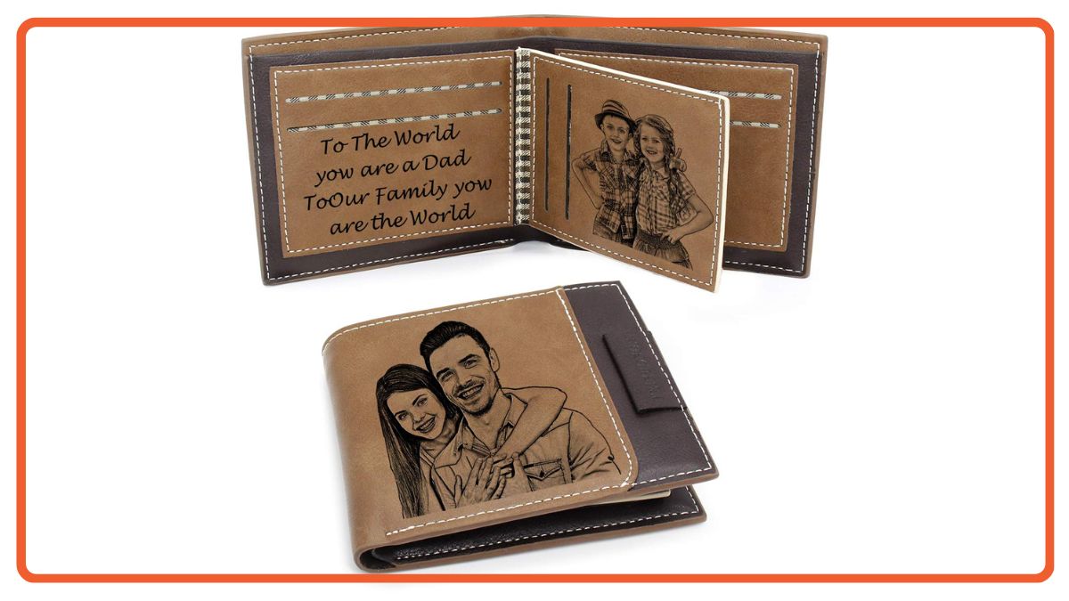 a customize wallet that can be given as a thanksgiving gift to your boyfriend
