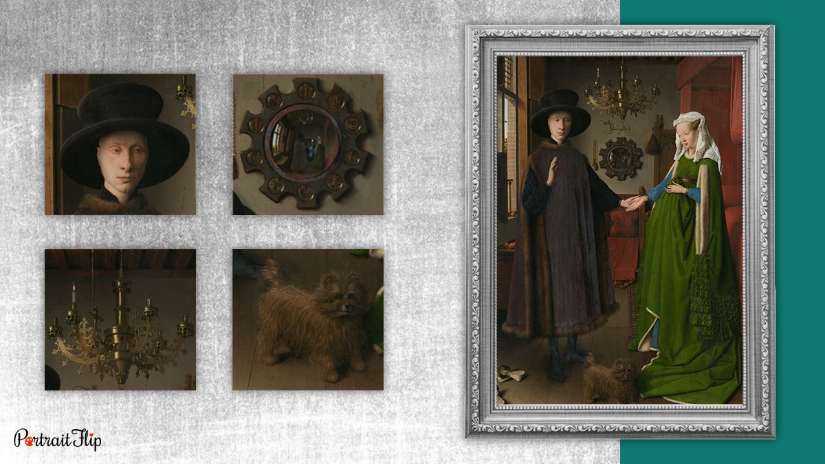 Composition and Analysis of the Arnolfini portrait. 