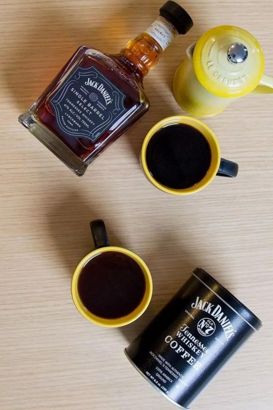 Jack Daniel's Tennessee whiskey coffee as one of the most unique gift ideas for him for Christmas