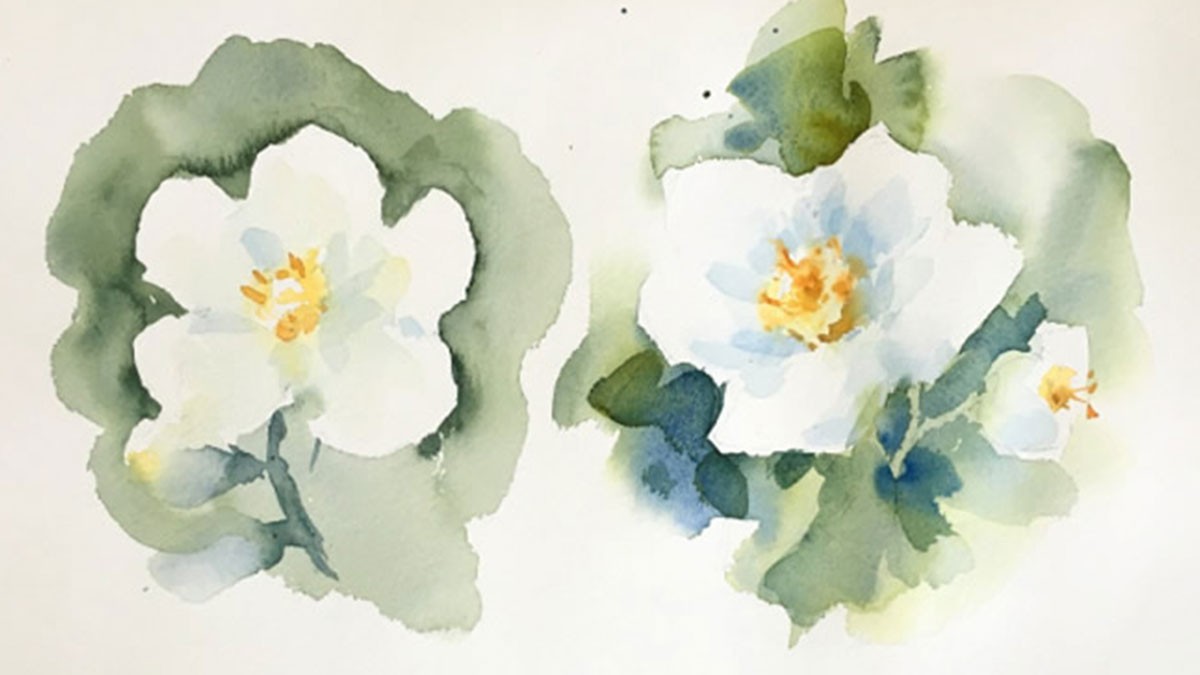 Watercolor tips- it's okay to make mistakes