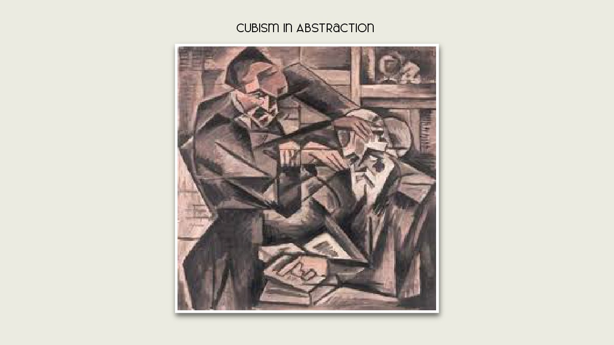 Cubism in abstraction