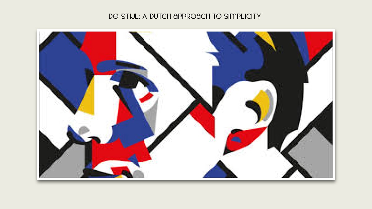 De Stijl Painting is a Dutch approach to simplicity