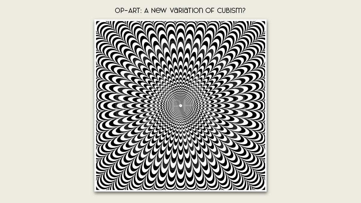 Optical illusion in art
