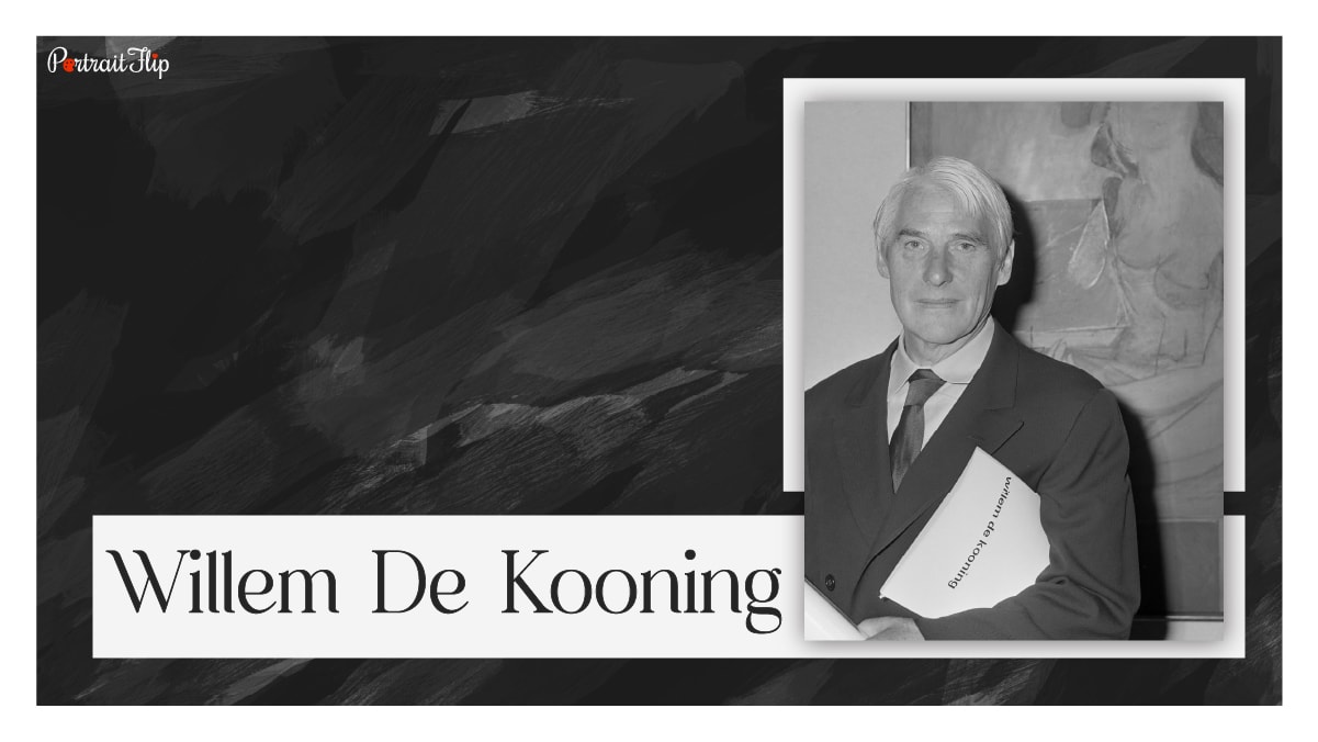 Famous abstract painter Willem De Kooning