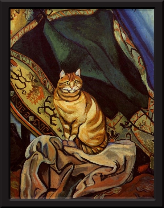 Raminou painting by Suzan Valadon is one of the famous cat paintings