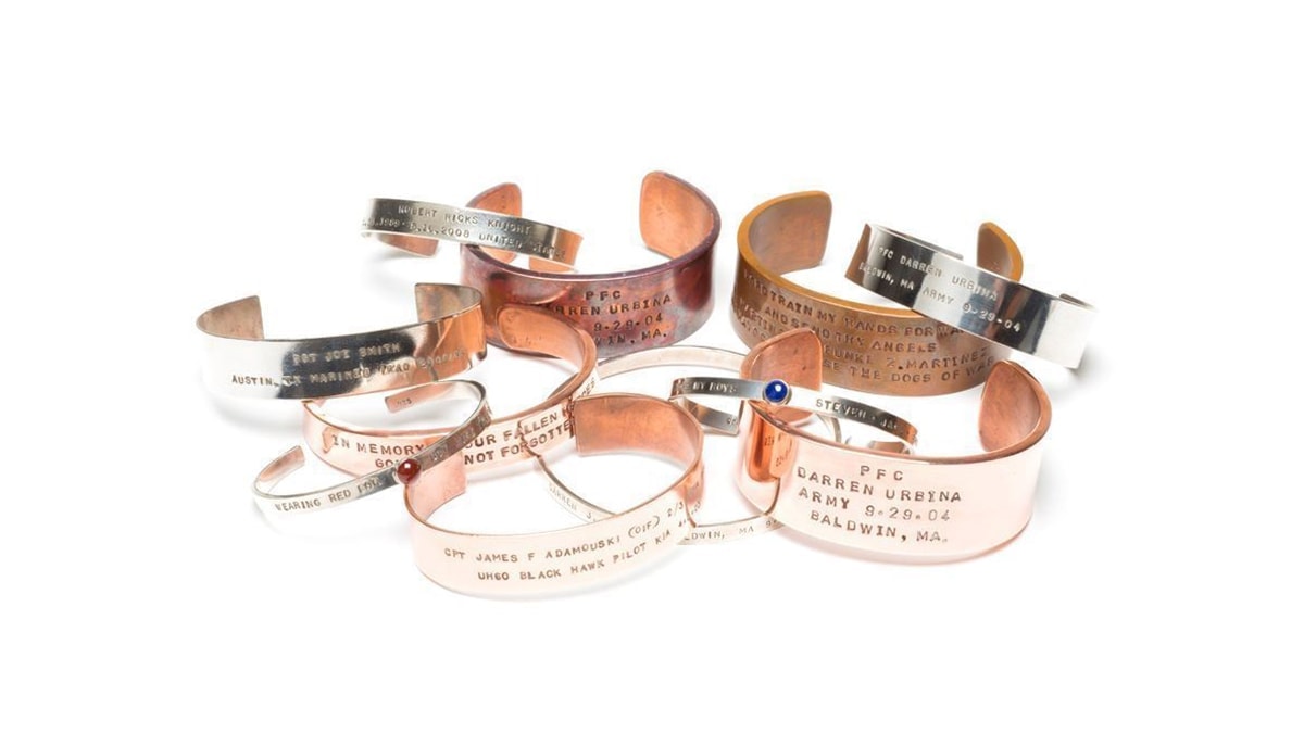 Hero bracelets as a Memorial Day gift