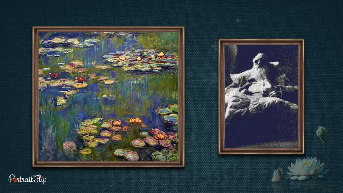 Conclusion of water lilies by Claude Monet