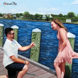 Engagement Paintings