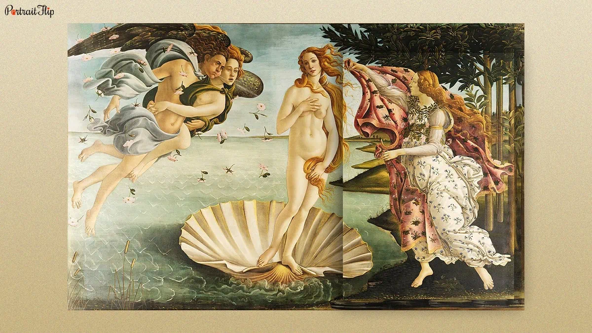 Honrae in the Birth of Venus