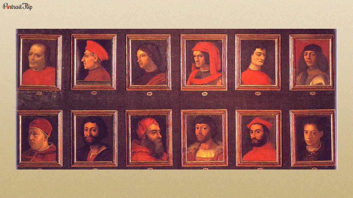 Members of Medici Family