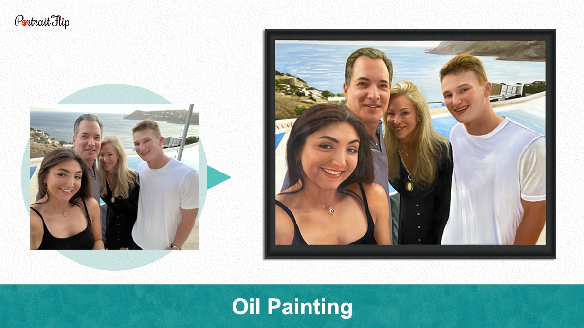 Photo to oil painting