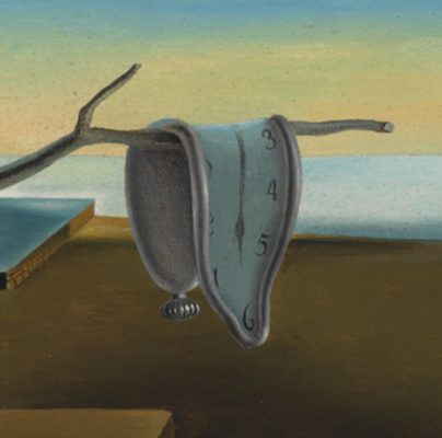 The Persistence Of Memory Dali S Melting Clock Painting A Guide The Melting Clock Painting Melting Clocks 404x400