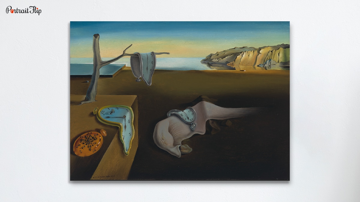 The Persistence of Memory which is also known as the melting clock painting