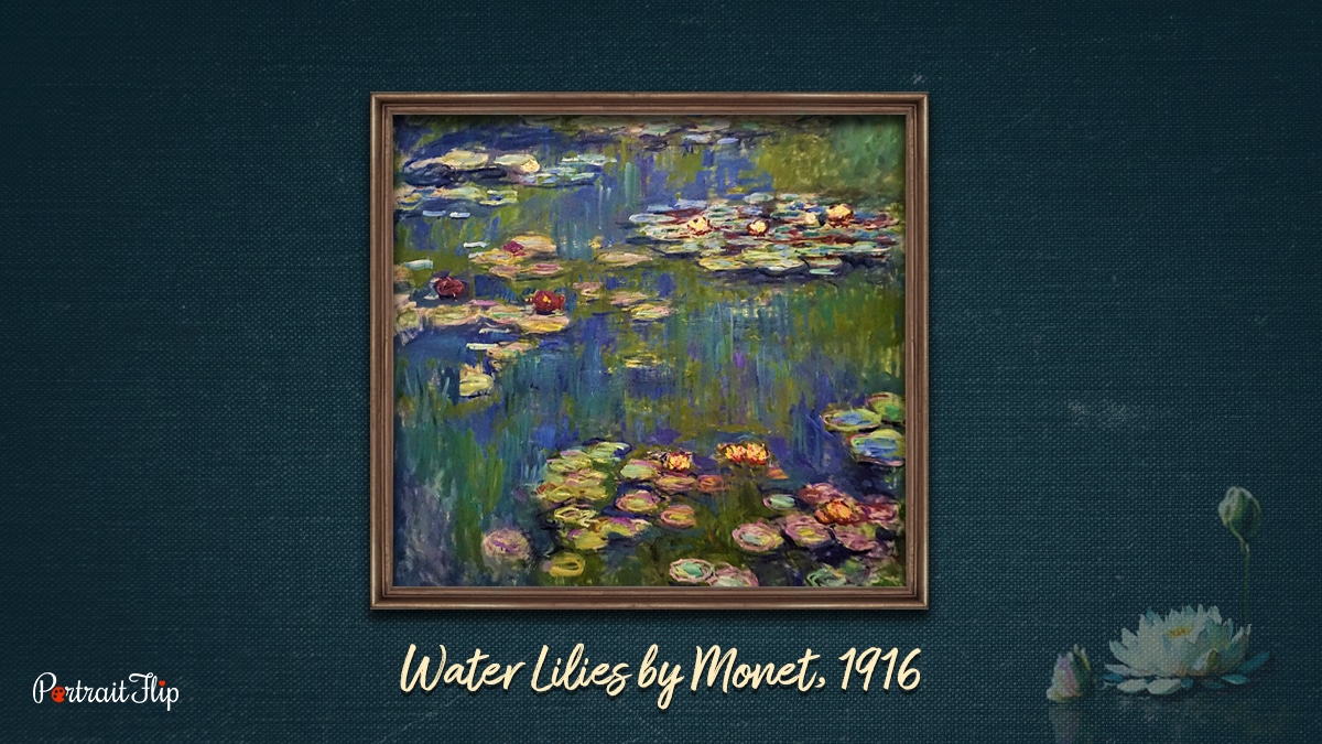 Water Lilies by Monet 1916