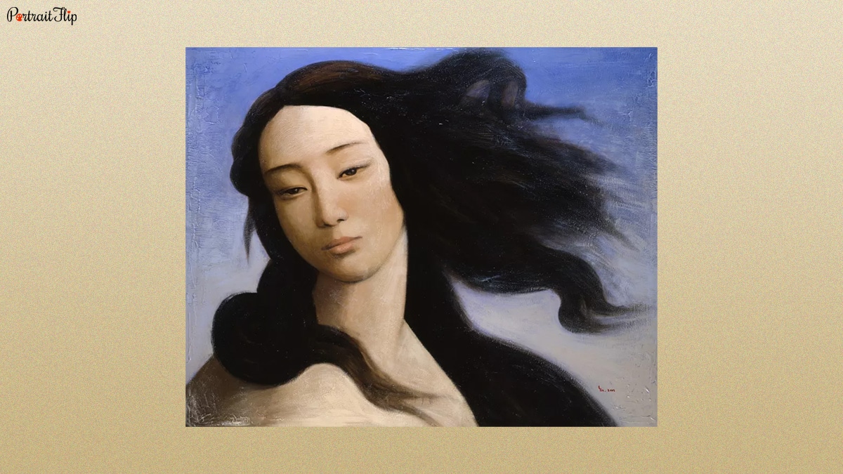 Yin Xin’s Venus painting