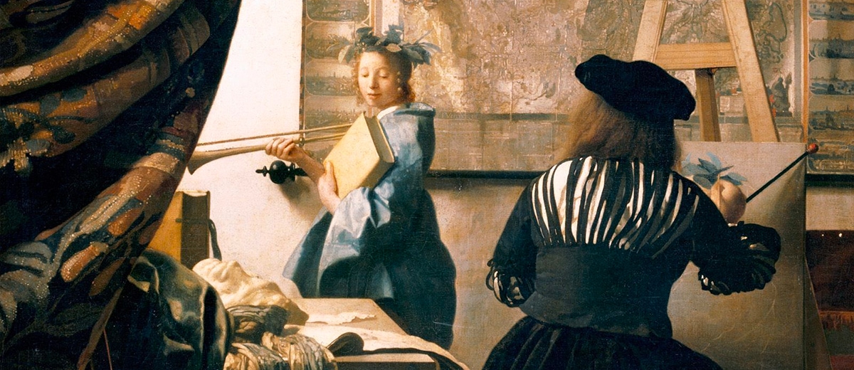 allegorical painting by Johannes Vermeer
