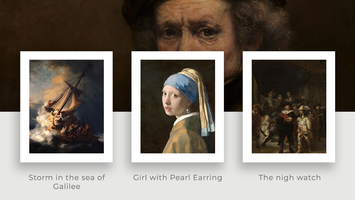 Baroque painting styles and artists.