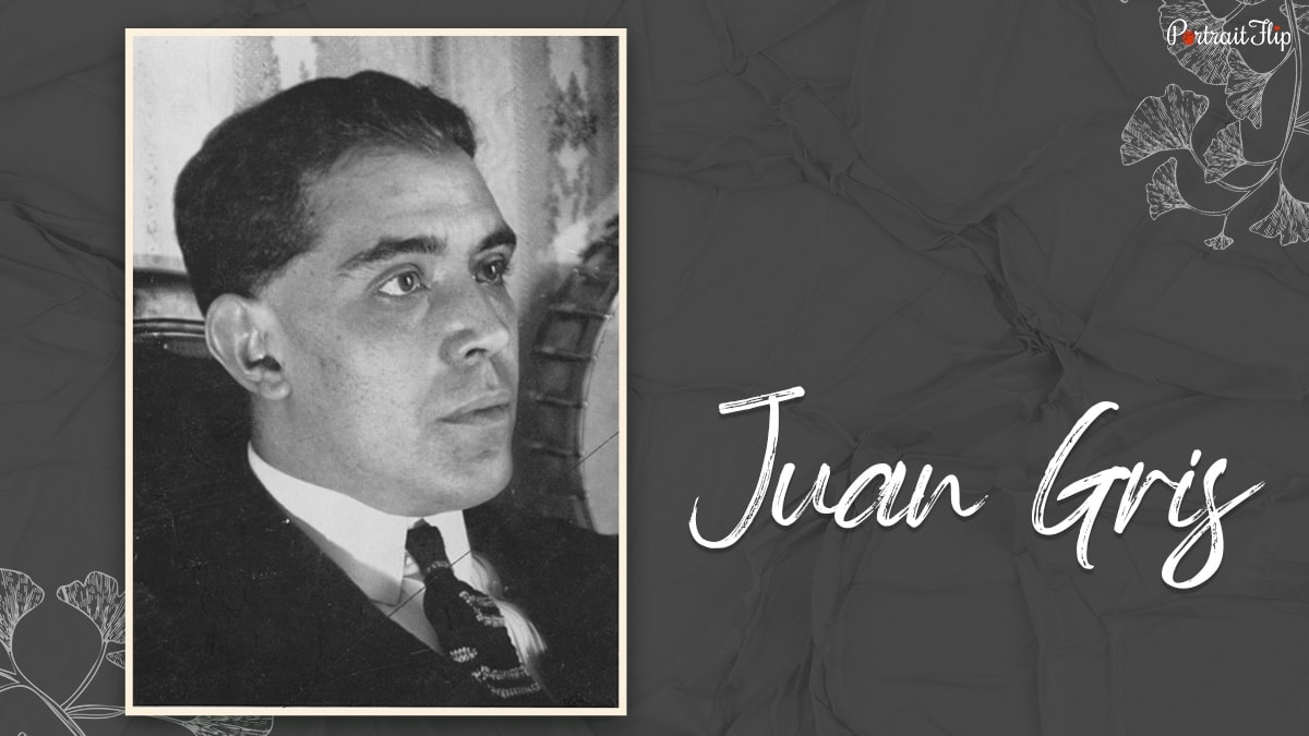 Picture of Juan Gris one of the artists of Cubism