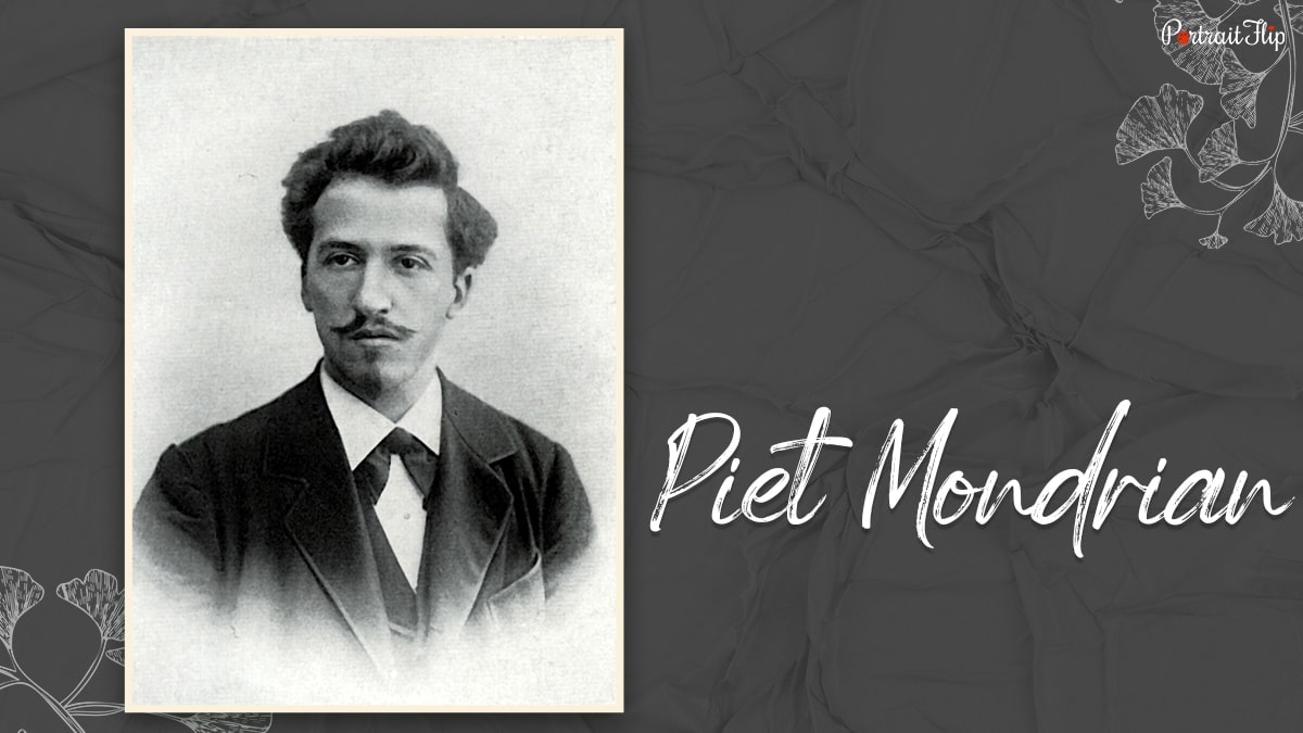 Picture of Piet Mondrian one of the artists of Cubism