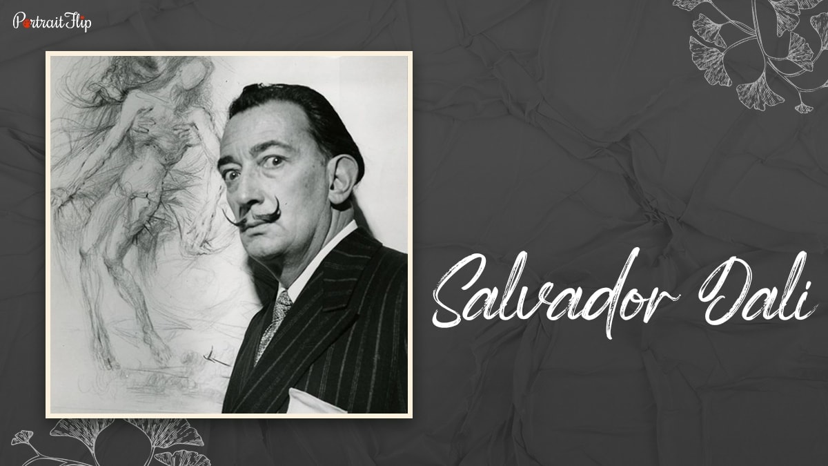 Picture of Salvador Dali one of the artists of Cubism