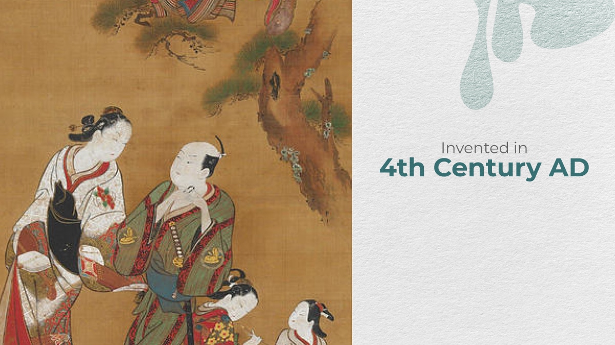 japanese scroll painting