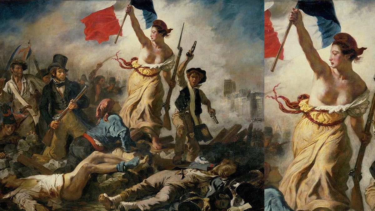 Liberty Leading the People is one of the famous paintings of romanticism