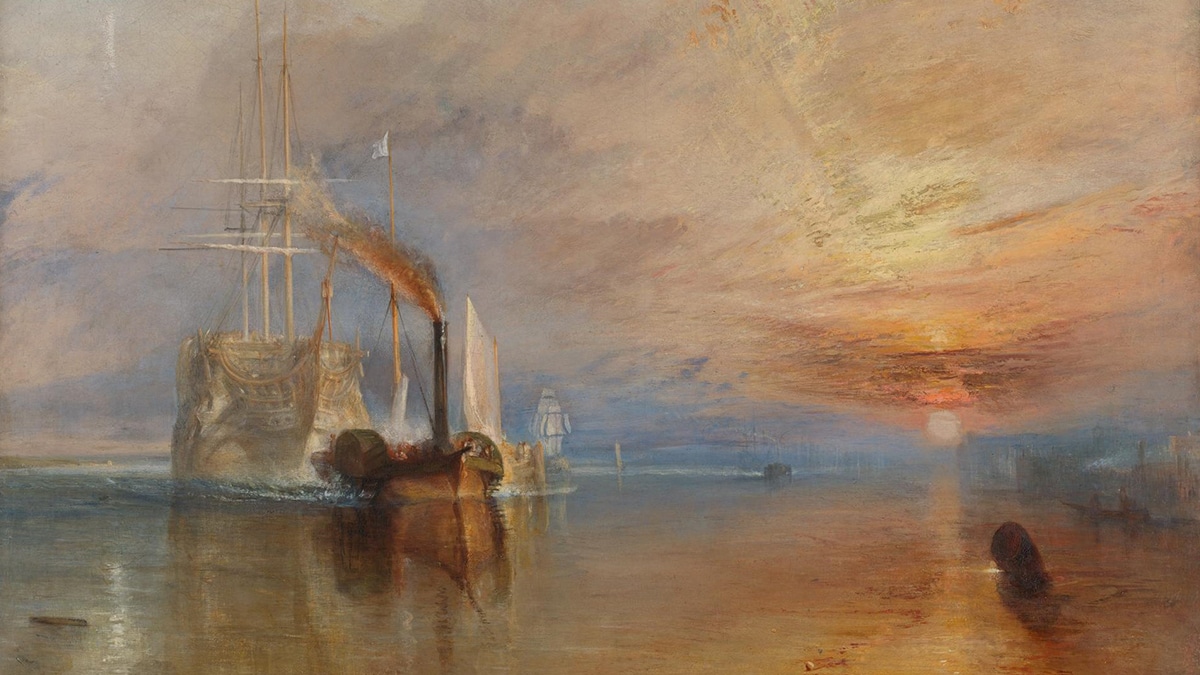 The Fighting Temeraire is one of the famous paintings of romanticism