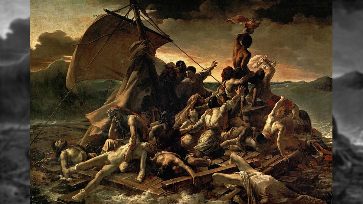 The Raft of the Medusa is one of the famous paintings of romanticism