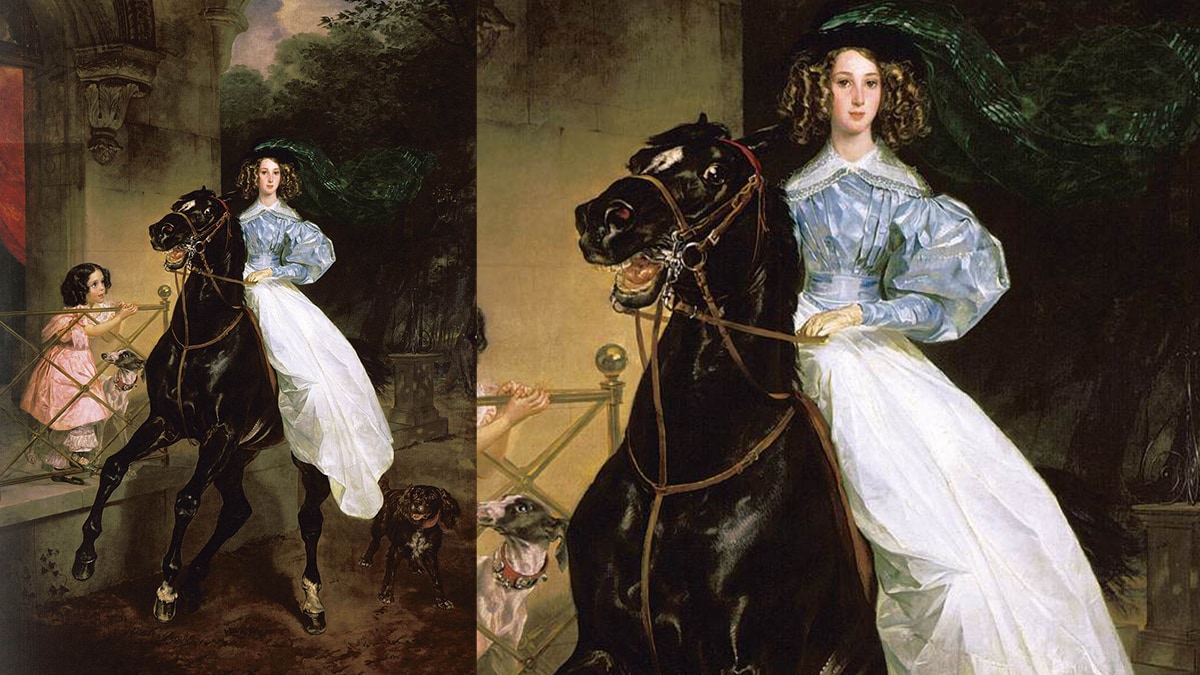 The Rider is one of the famous paintings of romanticism