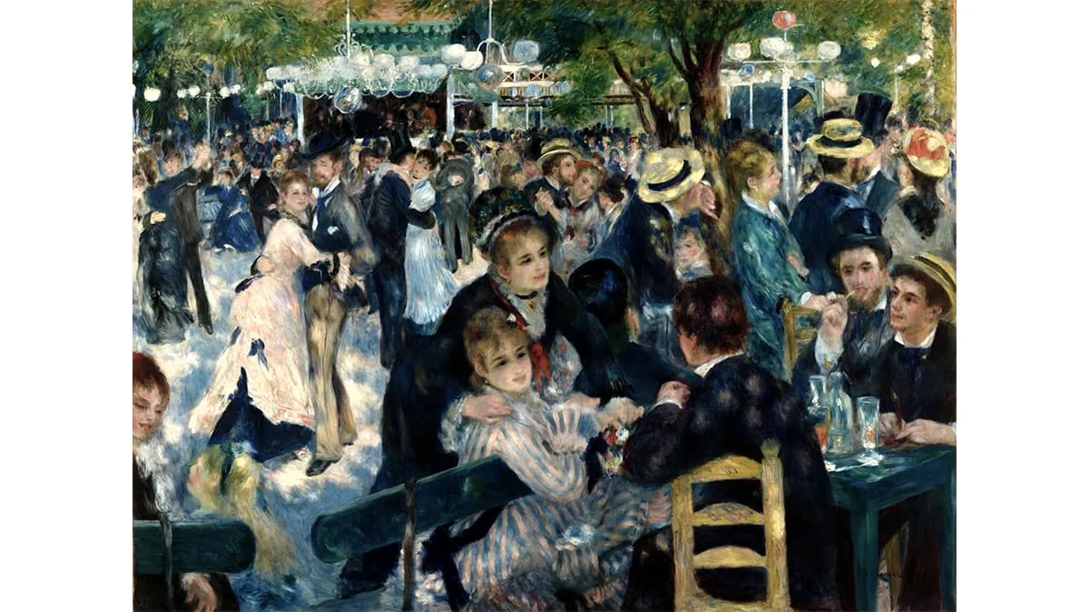 Bal Du Moulin De La Galette painting is one of the most expensive paintings in the world.