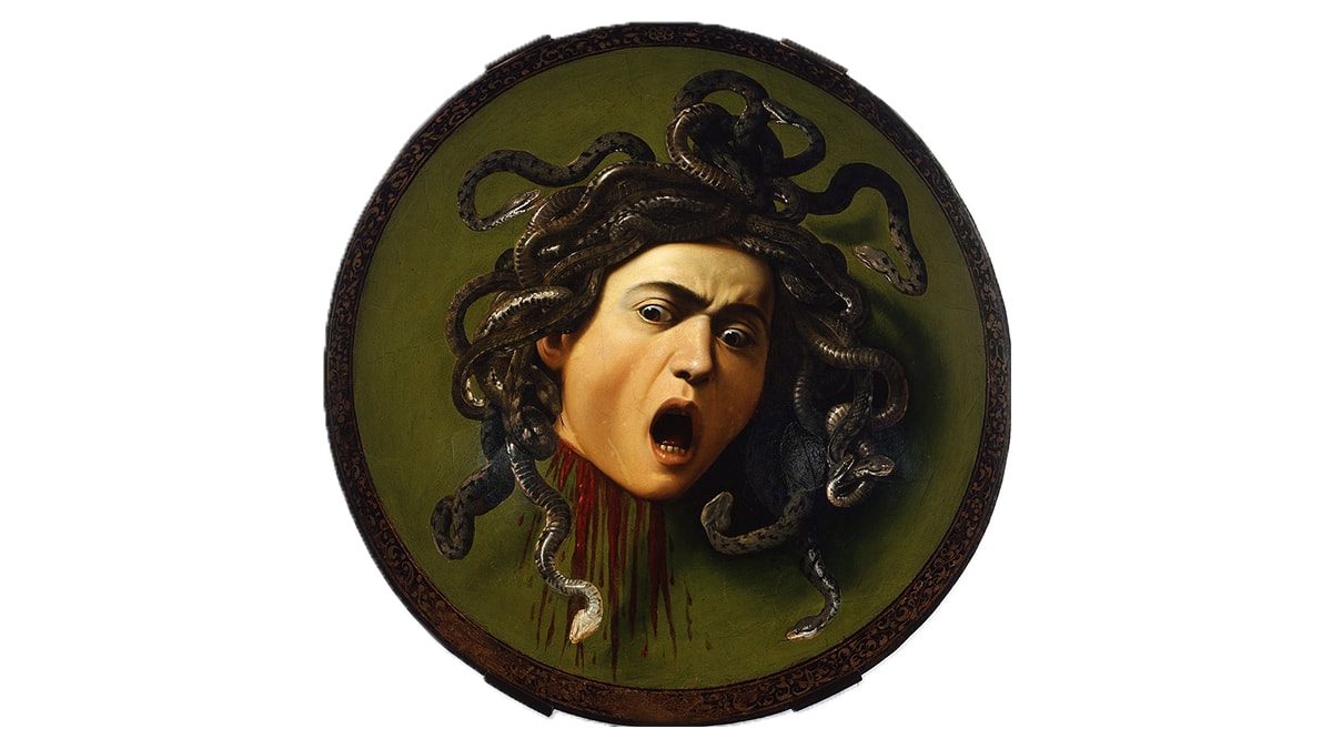 Medusa is one of the famous scary paintings