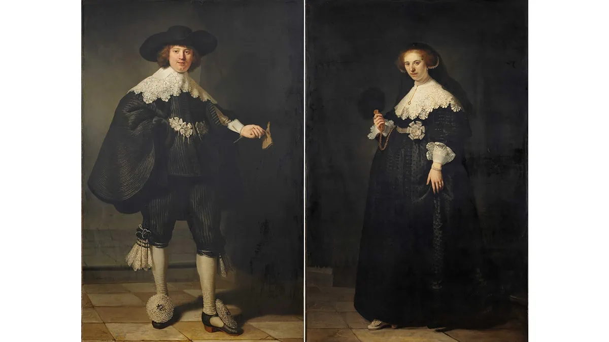 Portraits of Maerten Soolmans and Oopjen Coppit painting is one of the most expensive paintings in the world.