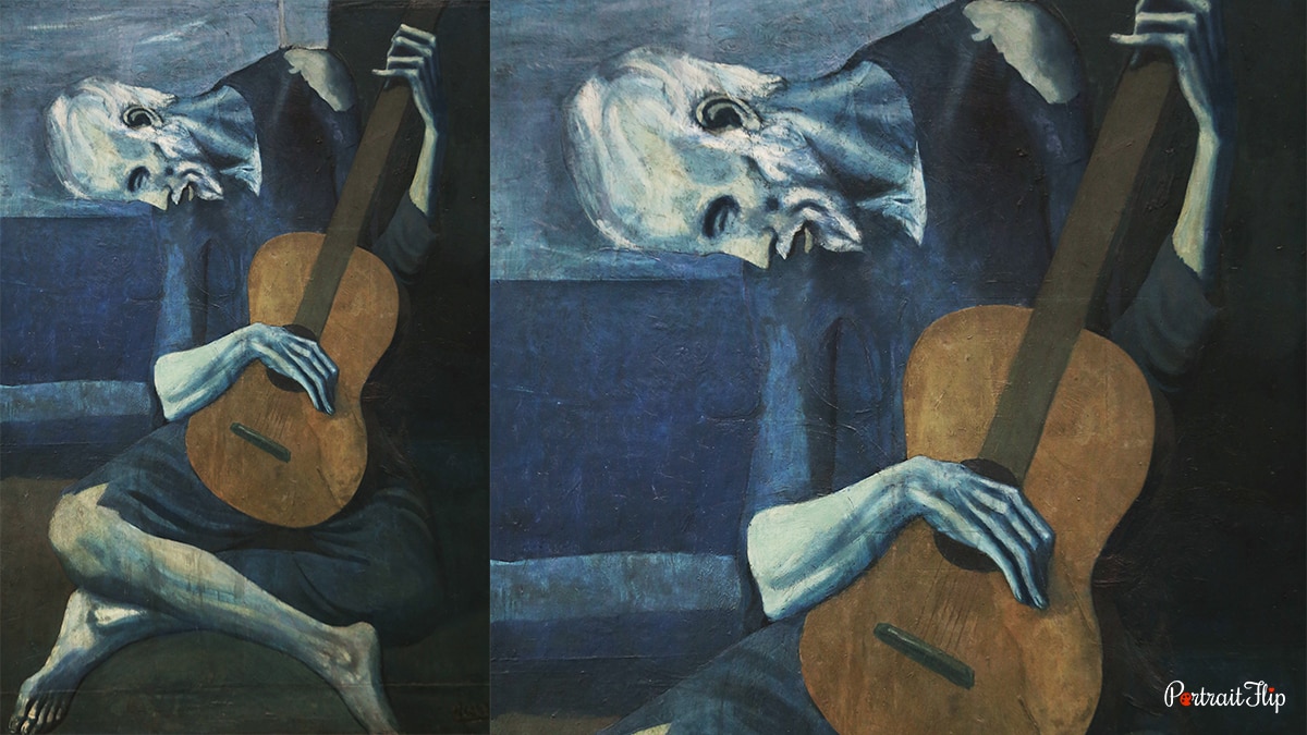 Pablo Picasso's "The Old Guitarist" 