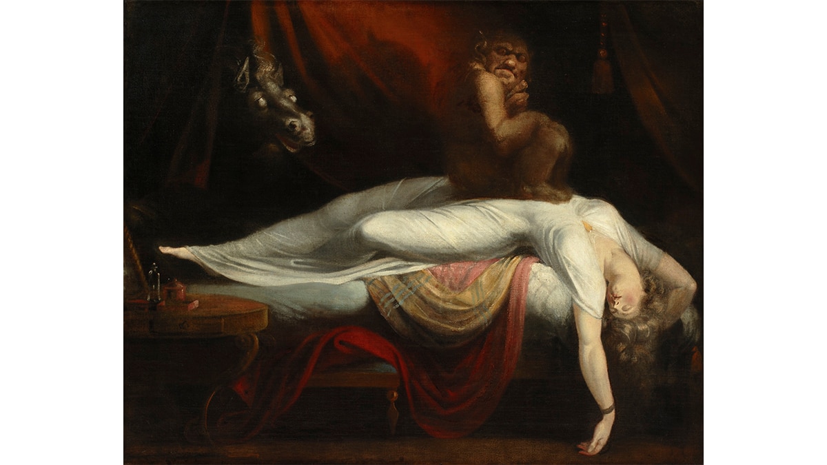 The Nightmare is one of the famous scary paintings