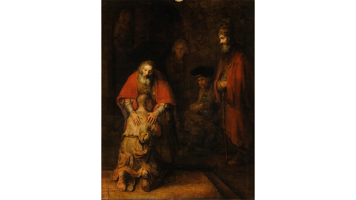 one of the most famous religious paintings is The Return of the Prodigal Son by Rembrandt