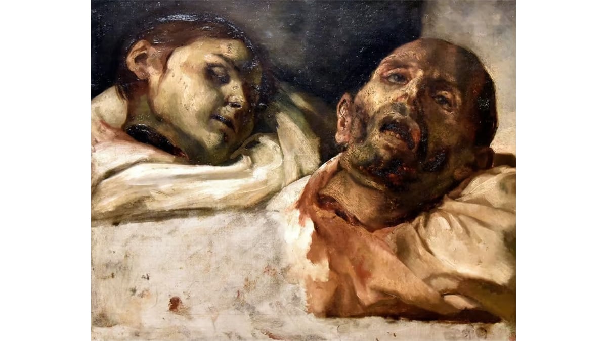 The Severed Heads is one of the famous scary paintings