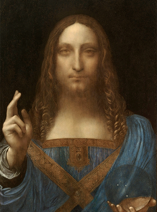 Salvator Mundi famous painting by Da vinci