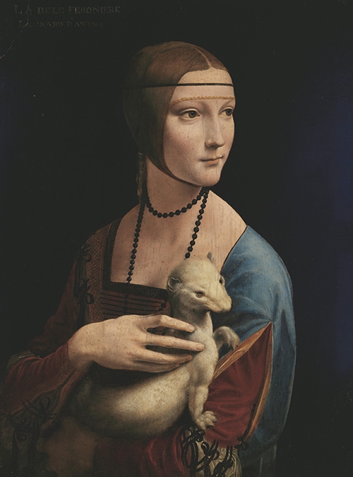 lady with ermine painting by da vinci