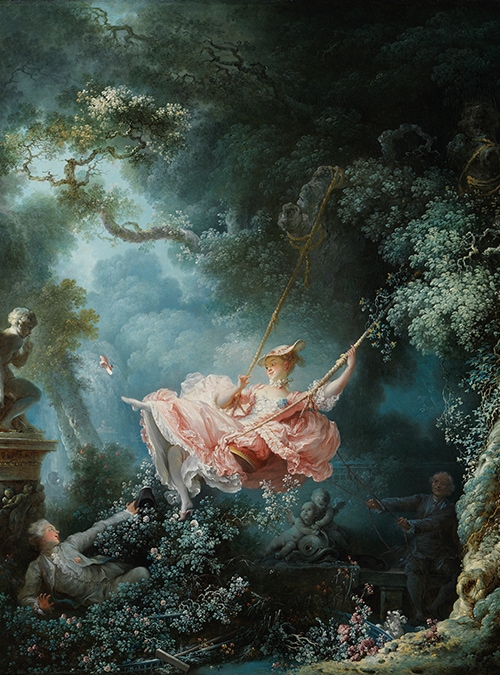 The swing painting by fragonard