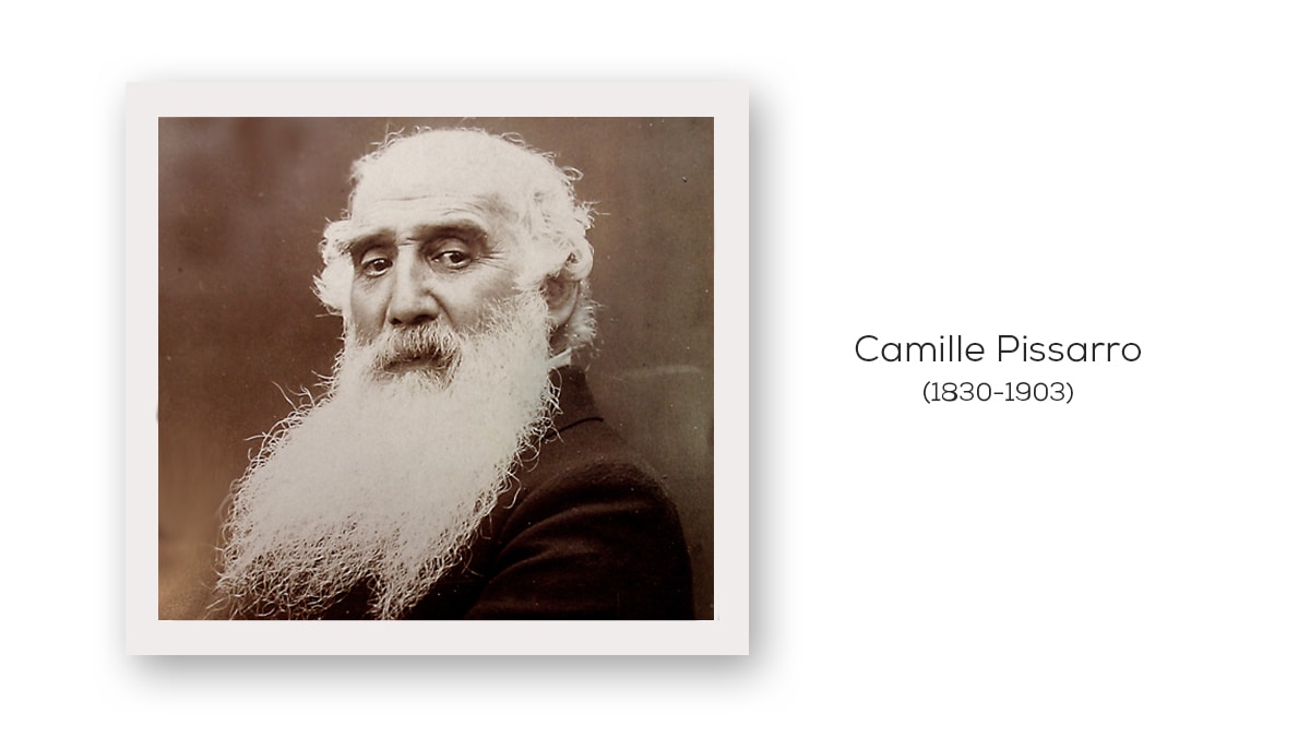 Pointillism artist Camille Pissarro
