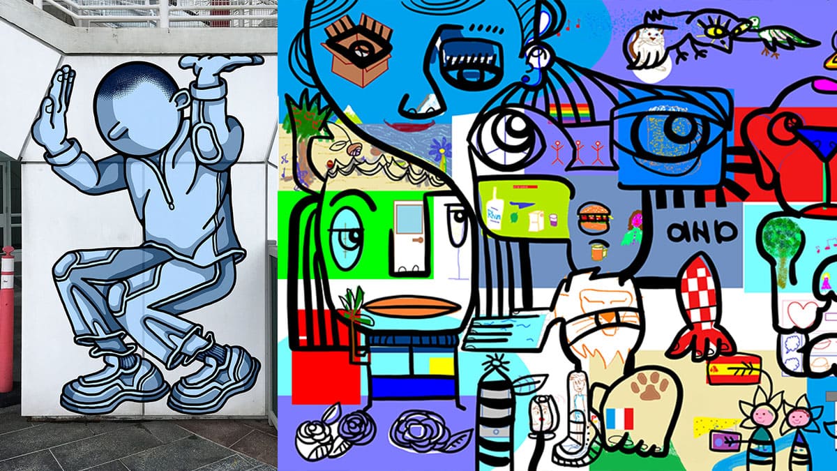 digital murals
